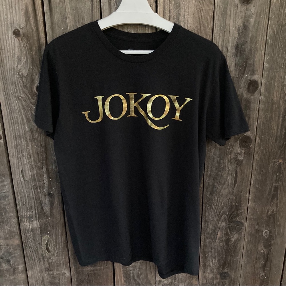 Jokoy Filipino American Comedy Gold Typography